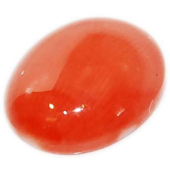 コーラル-珊瑚 朱色 オーバルカボッション ルース 約11.8×9.9ｍｍ |  | 01