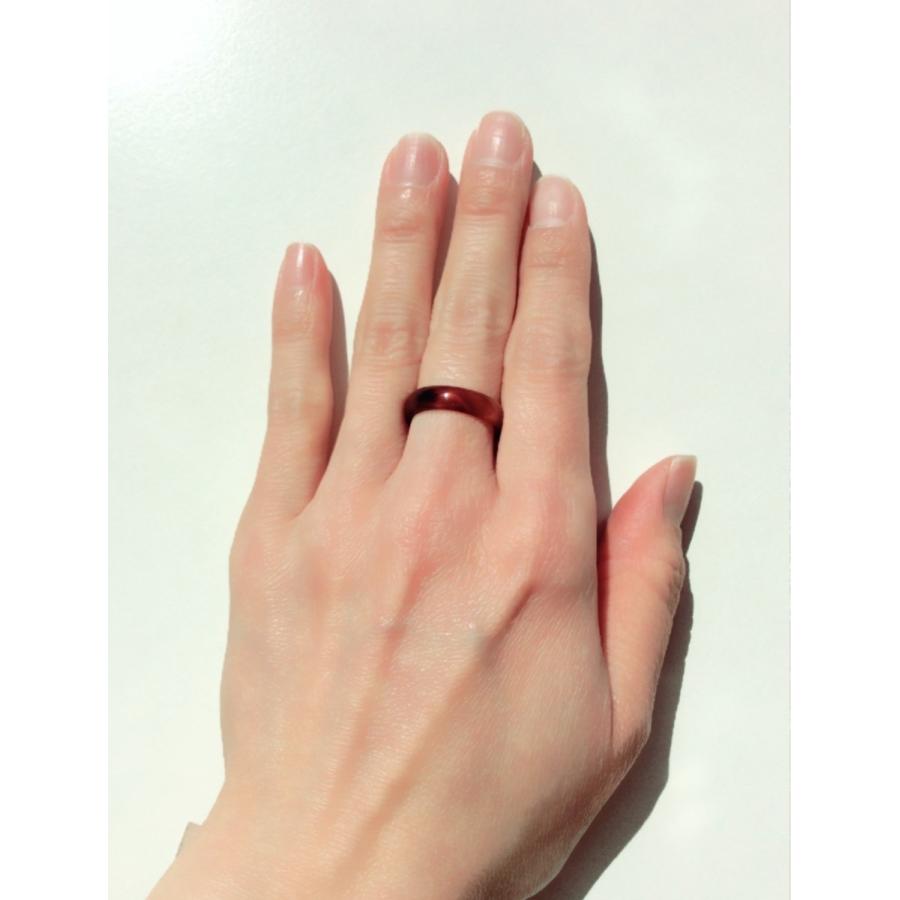 鼈甲 べっ甲 金蒔絵 珊瑚 指輪 リング 10号 （検索）モリアキオ