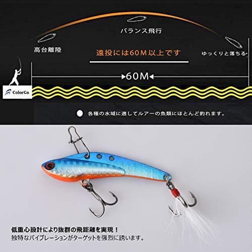 公式の 海釣り ジグパラブレード メタルジグ ５個セット 18g 鉄板バイブ ルアー メタルバイブレーション Colorgo ルアー シーバス 青物 ヒラメ バイブレーションルアー Www Theopengate Org Il