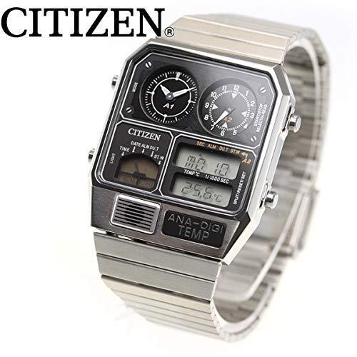 全国宅配無料 シチズン Citizen アナデジテンプ Ana Digi Temp 復刻モデル 腕時計 シルバー Jg2101 78e 正規激安 Jeannesauve Org