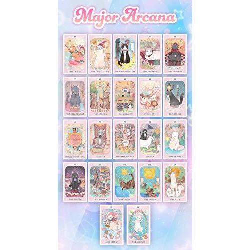 ライダー版タロット キャット 日本語正規品 ドリーミング 78枚セット かわいい タロットカード Tarot Cat Dreaming 占い 開運 国内在庫 Www Paulienvisscher Nl