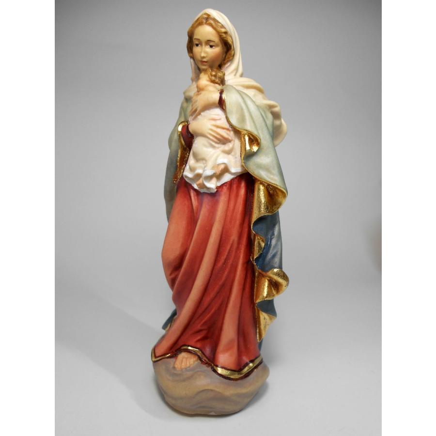 創業100年《レーピ》木彫り 聖母マリア像 15cm「ルネサンス 創業100年《レーピ》木彫り 聖母マリア像 15cm「ルネサンス