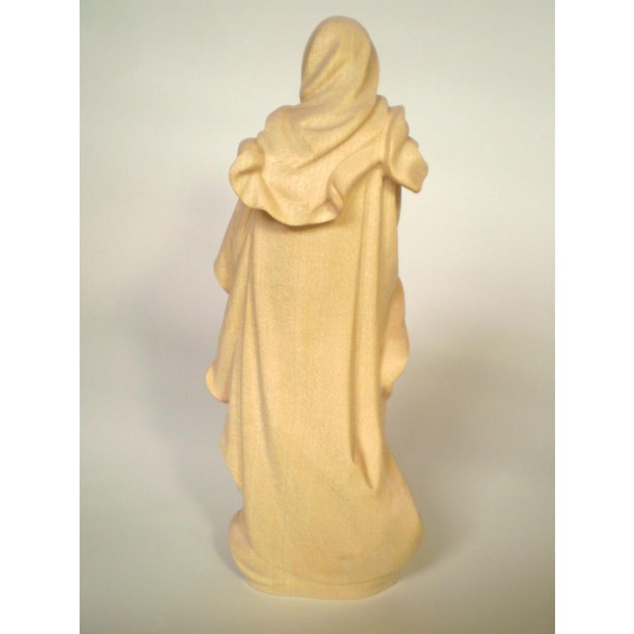創業100年《レーピ》木彫り 聖母マリア像 15cm「ルネサンス」聖母子像