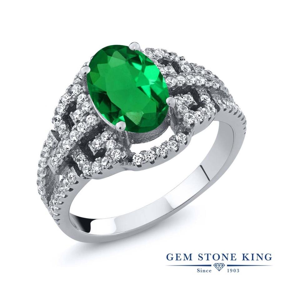 ナノ エメラルド リング レディース 指輪 ブランド