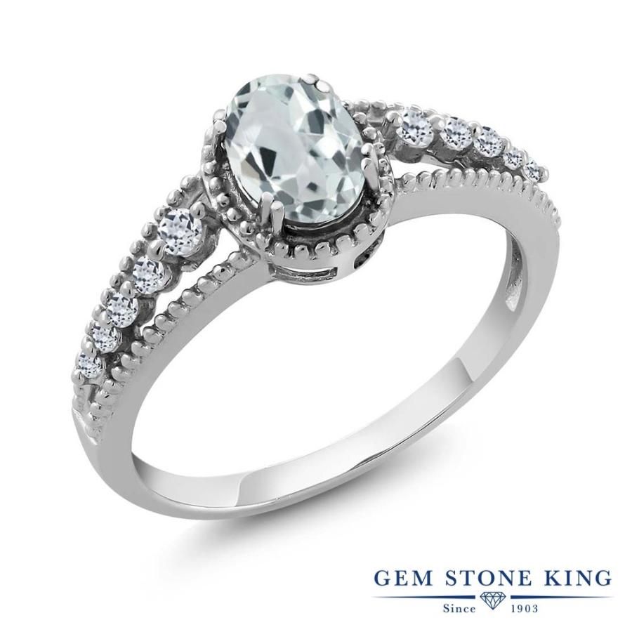 天然 アクアマリン リング レディース 指輪 天然石 3月 誕生石 お守り 誕生日プレゼント 女性 ブランド