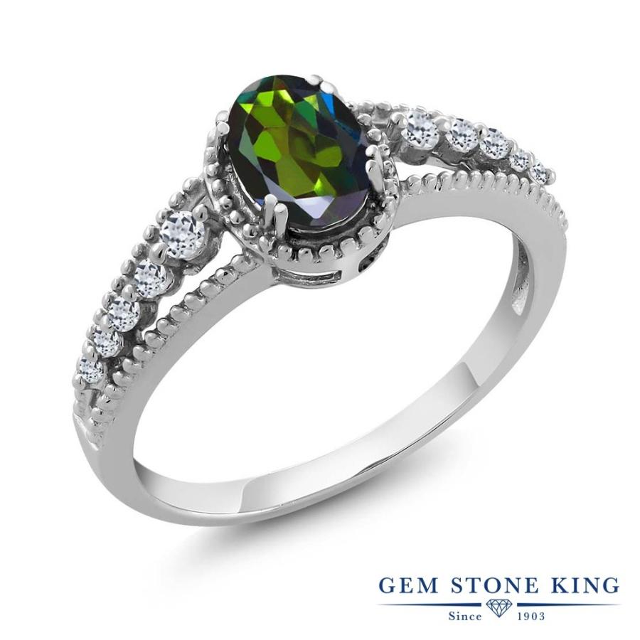 天然 ミスティック トパーズ リング レディース 指輪 天然石 お守り ブランド