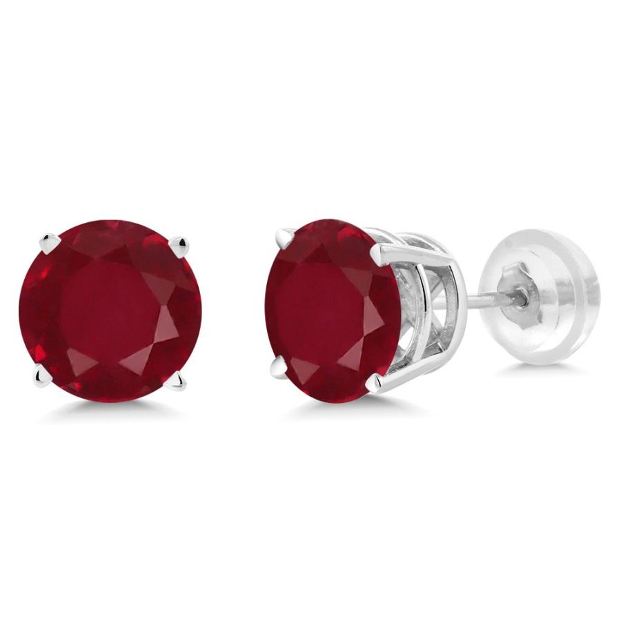 天然 ルビー ピアス レディース 14金 ホワイトゴールド 天然石 7月 誕生石 ブランド TMF2032570477(20286円)