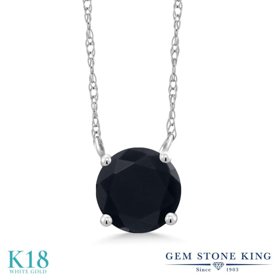 天然 オニキス ネックレス レディース 18金 ホワイトゴールド 天然石 8月 誕生石 お守り 誕生日プレゼント 女性 ブランド