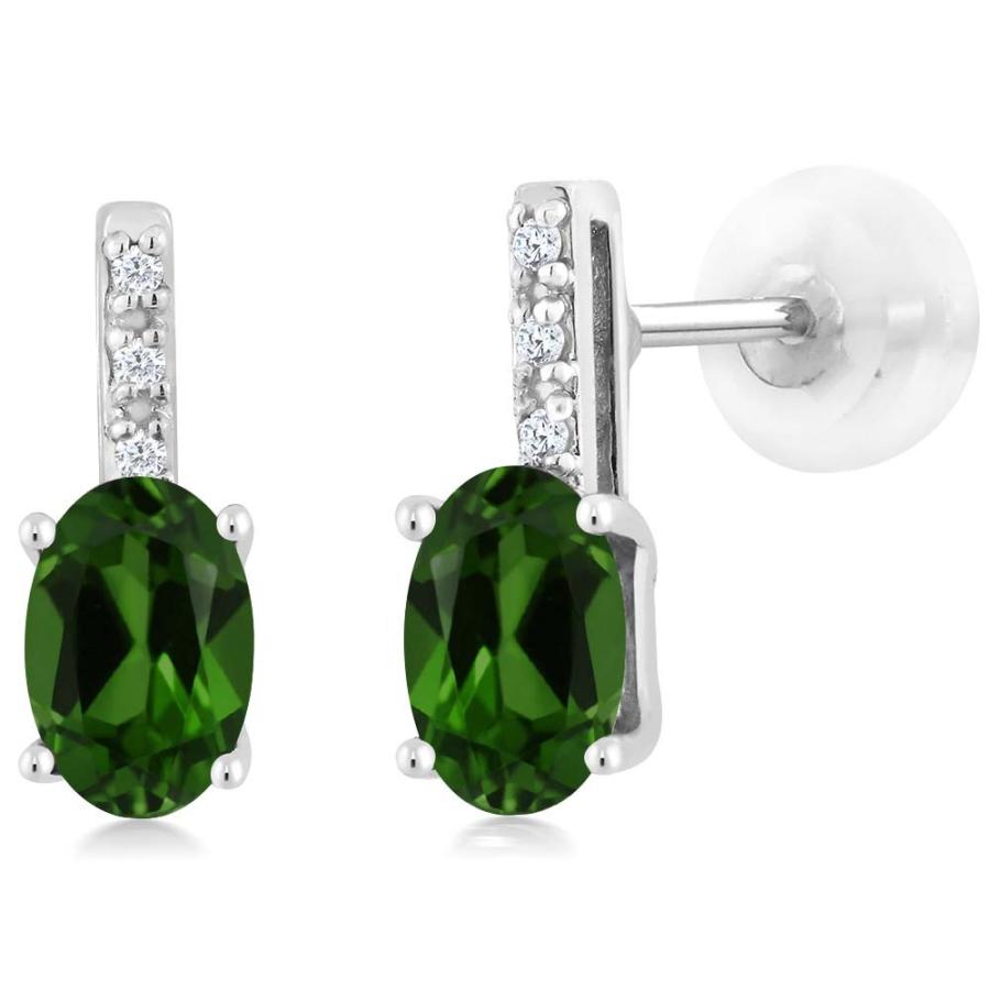 人気特価激安 天然 クロム ダイオプ サイド ピアス レディース 10金 ホワイトゴールド スタッド 天然石 金属アレルギー対応 Ijm 0015 Ov Cd Gr Wg10k Gem Stone King 通販 Yahoo ショッピング 豪華 Reliancegroupnepal Com