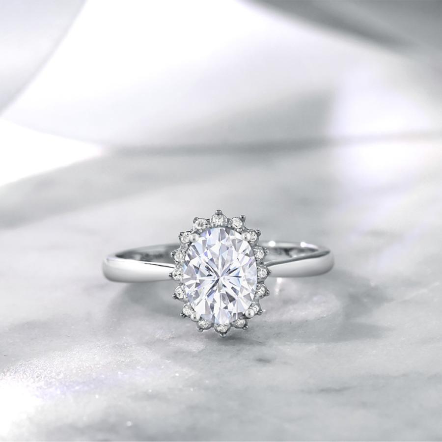 モアサナイト Forever Brilliant リング レディース 指輪 10金 ホワイトゴールド プレゼント 女性 ブランド     商品情報    世界で最も輝く宝石モアサナイト。当店はCharles＆Colvard（チャールズ＆コルバード）正規販売店です。ダイヤの約10分の1の価