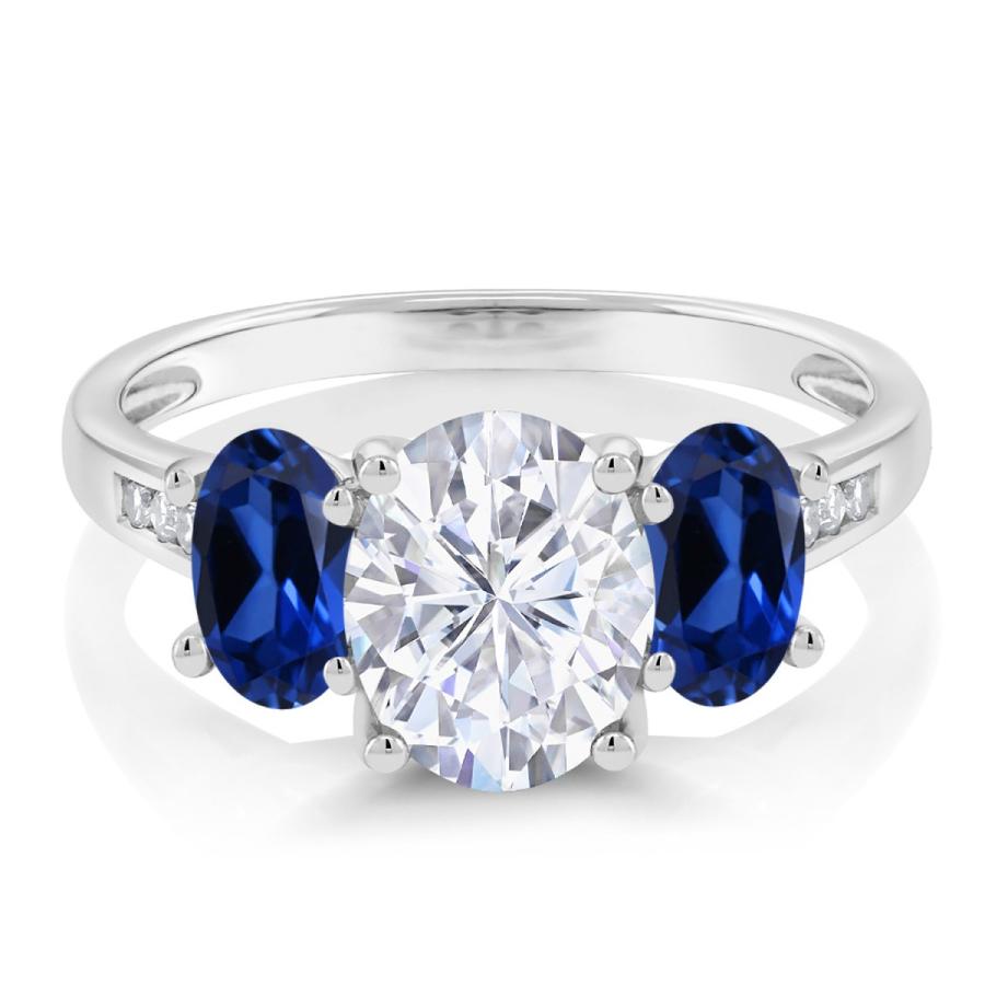 【新入荷】 モアサナイト Forever Brilliant リング レディース 指輪 10金 ホワイトゴールド プレゼント 女性 ブランド 【RIZ9921858342】(34980円)