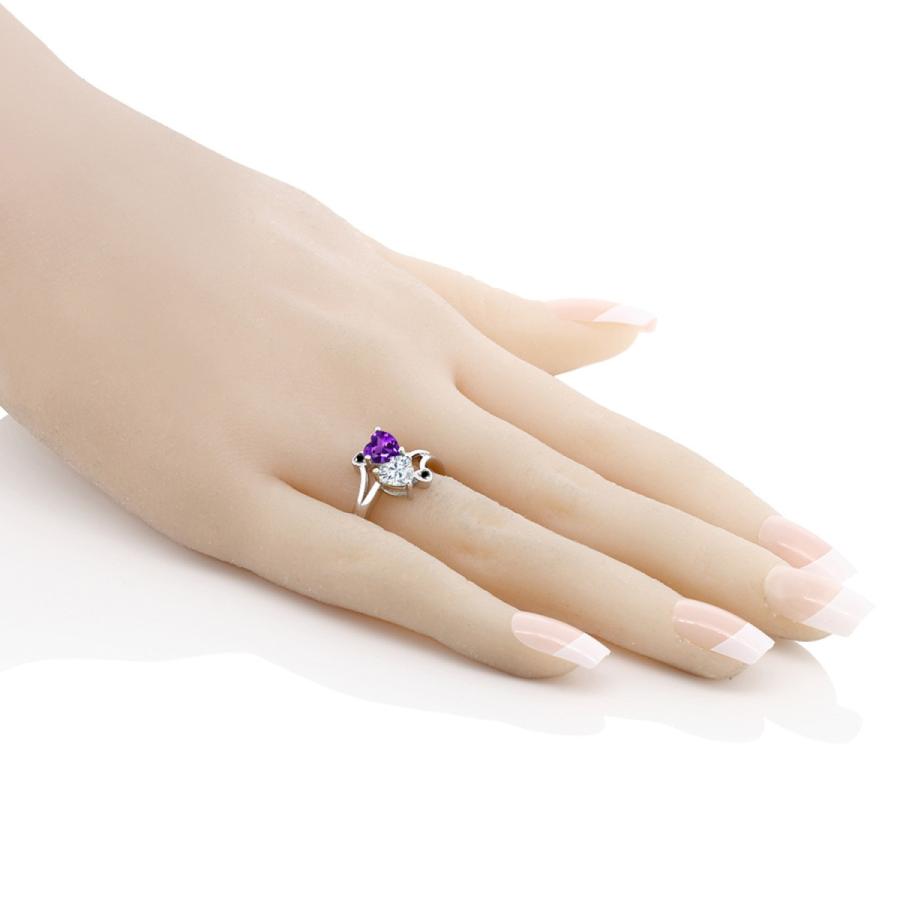 【新品】 モアサナイト リング レディース 指輪 10金 ホワイトゴールド プレゼント 女性 ブランド 【IQY5907146333】(20826円)