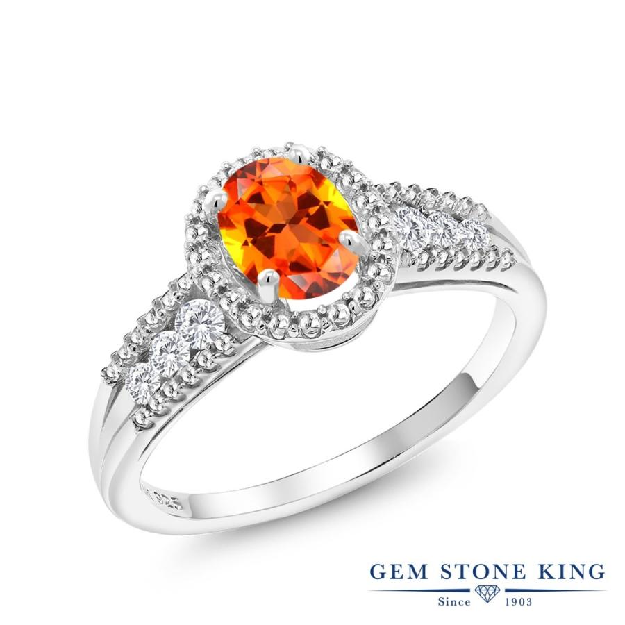 天然 ポピートパーズ リング レディース 指輪 天然石 11月 誕生石 お守り 誕生日プレゼント 女性 ブランド