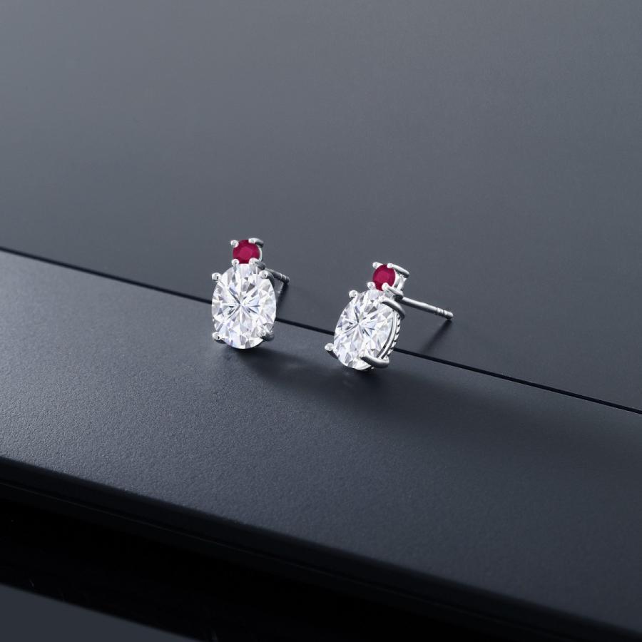 【最終値下げ】 ピアス レディース モアサナイト Forever Brilliant 14金 ホワイトゴールド プレゼント 女性 ブランド 【OCQ1296226594】(45700円)