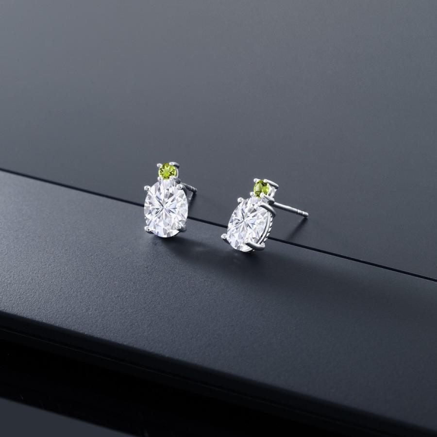 【希少品】 ピアス レディース モアサナイト Forever One GHI 14金 ホワイトゴールド プレゼント 女性 ブランド 【DGJ2830471692】(99792円)