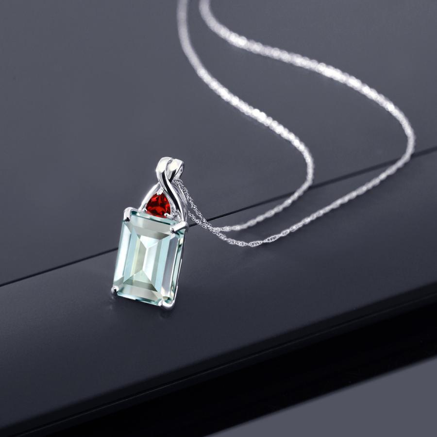 シミュレイテッド アクアマリン ネックレス レディース 10金 ホワイトゴールド ブランド シミュレイテッド アクアマリン 10金 4mm