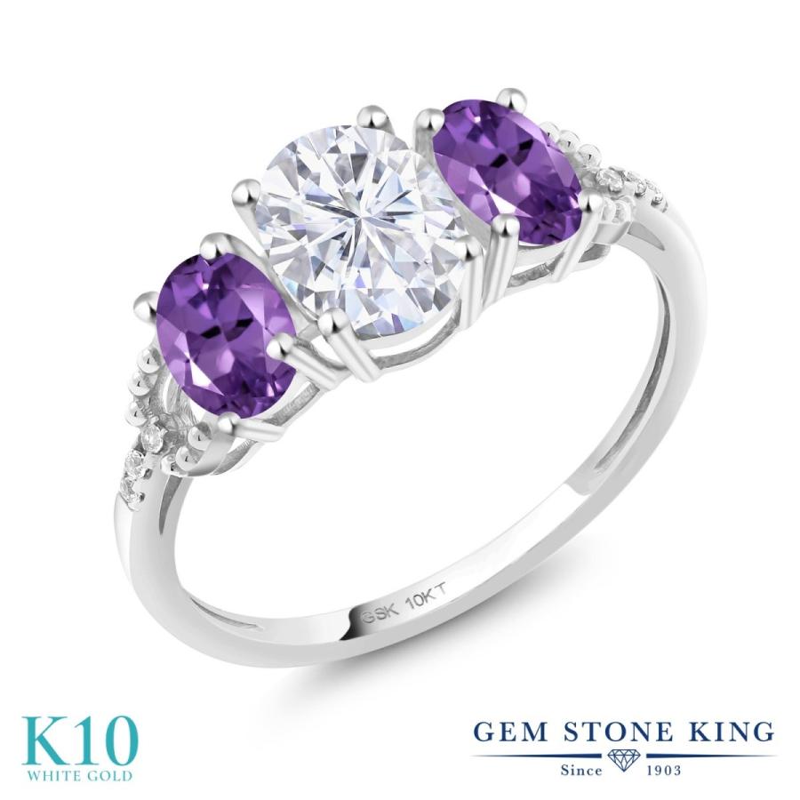 高評価の贈り物 リング 指輪 レディース ブランド 彼女 妻 クリスマスプレゼント ホワイトゴールド 10金 Brilliant Forever モアサナイト リング レディース 指輪 ブランド 人気 モアサナイト レディースアクセサリー Www Reinnec Cl