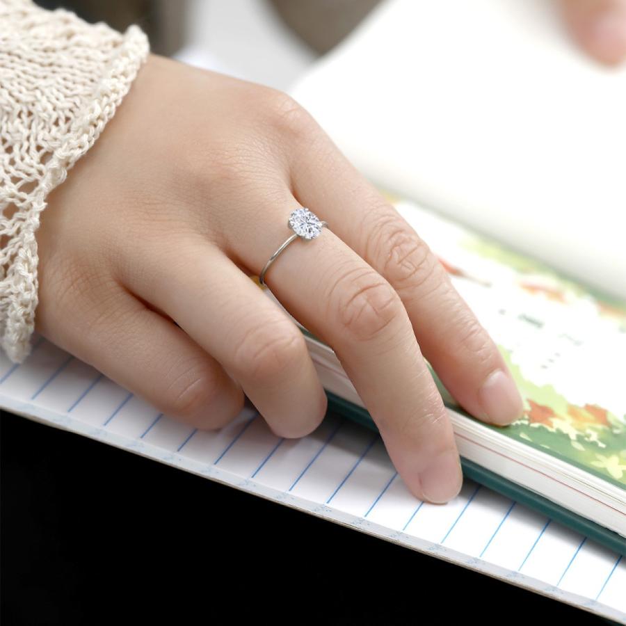 A7人気シール帳 モアサナイト Forever Brilliant リング レディース 指輪 10金 ホワイトゴールド プレゼント 女性 ブランド 【KU7189018426】(25346円)