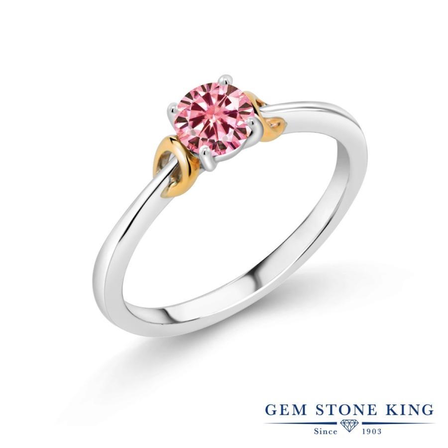 新しいスタイル リング レディース 指輪 ブランド 人気 モアサナイト レディース リング 指輪 ピンク ブランド 彼女 妻 クリスマスプレゼント モアサナイト イエローゴールド レディースアクセサリー