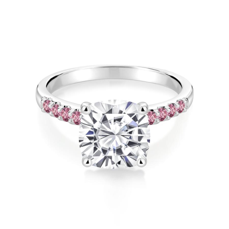 正規品 モアサナイト リング レディース 指輪 10金 ホワイトゴールド プレゼント 女性 ブランド 【G1149316822】(40521円)