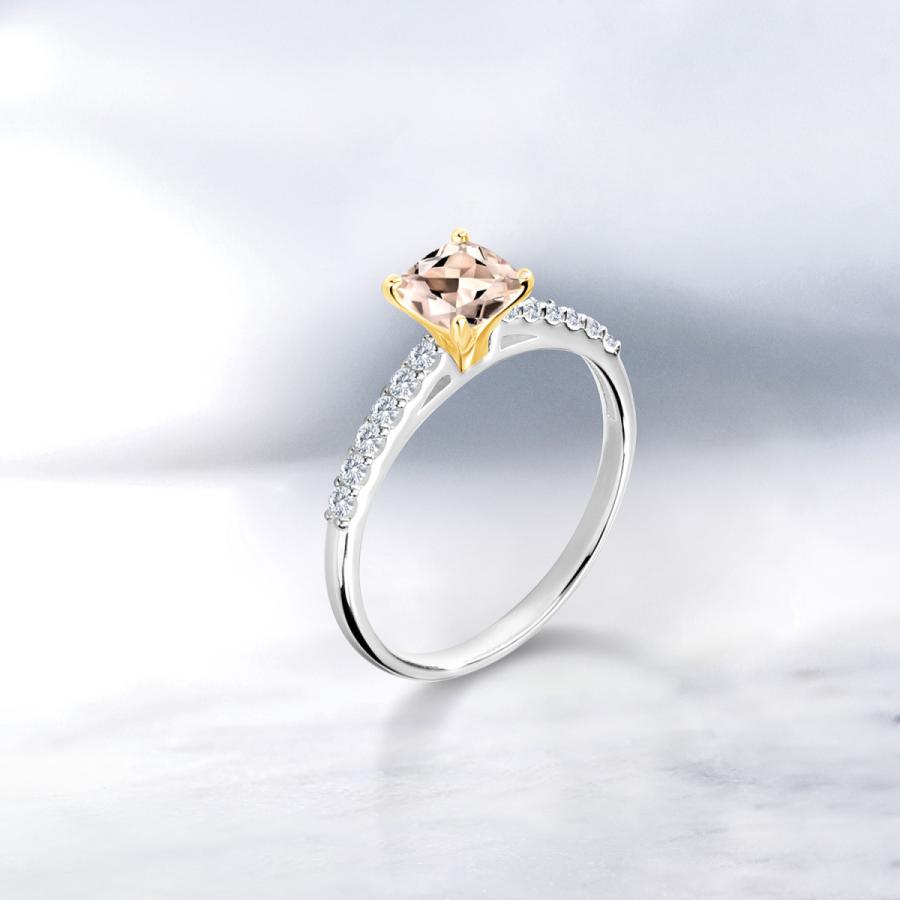 天然 モルガナイト リング レディース 指輪 天然石 4月 誕生石 ブランド ツートン レディースアクセサリー XUR1640769196(16376円)