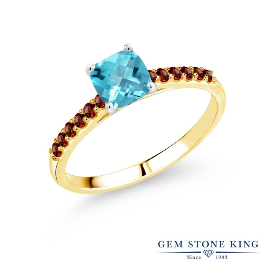 大注目 天然 スイスブルートパーズ 指輪 レディース リング 10金 Two Tone Gold 大粒 天然石 11月 誕生石 プレゼント 女性 誕生 日 Ijm 04 Csc T Swbl Ga R Yg10k Gem Stone King 通販 Yahoo ショッピング のオシャレな Www Skylanceronline Com