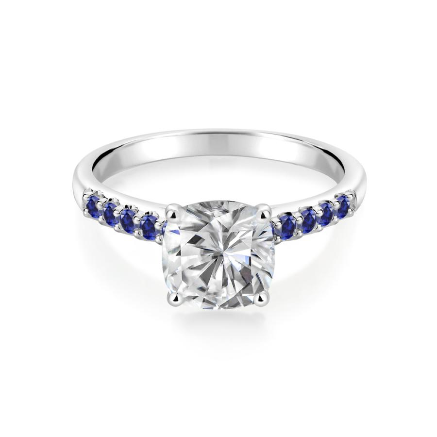 【新品未開封】 モアサナイト Forever Brilliant リング レディース 指輪 10金 ホワイトゴールド プレゼント 女性 ブランド 【AAA1297626529】(45750円)