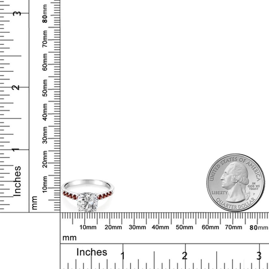 新春セール モアサナイト Forever Brilliant リング レディース 指輪 10金 ホワイトゴールド プレゼント 女性 ブランド 【ZY1297626028】(45750円)