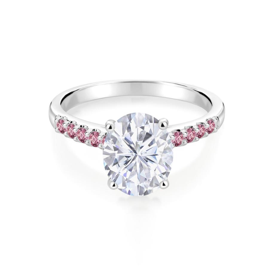 モアサナイト Forever Brilliant リング レディース 指輪 10金 ホワイトゴールド プレゼント 女性 ブランド モアサナイト Forever Brilliant 10金 2mm