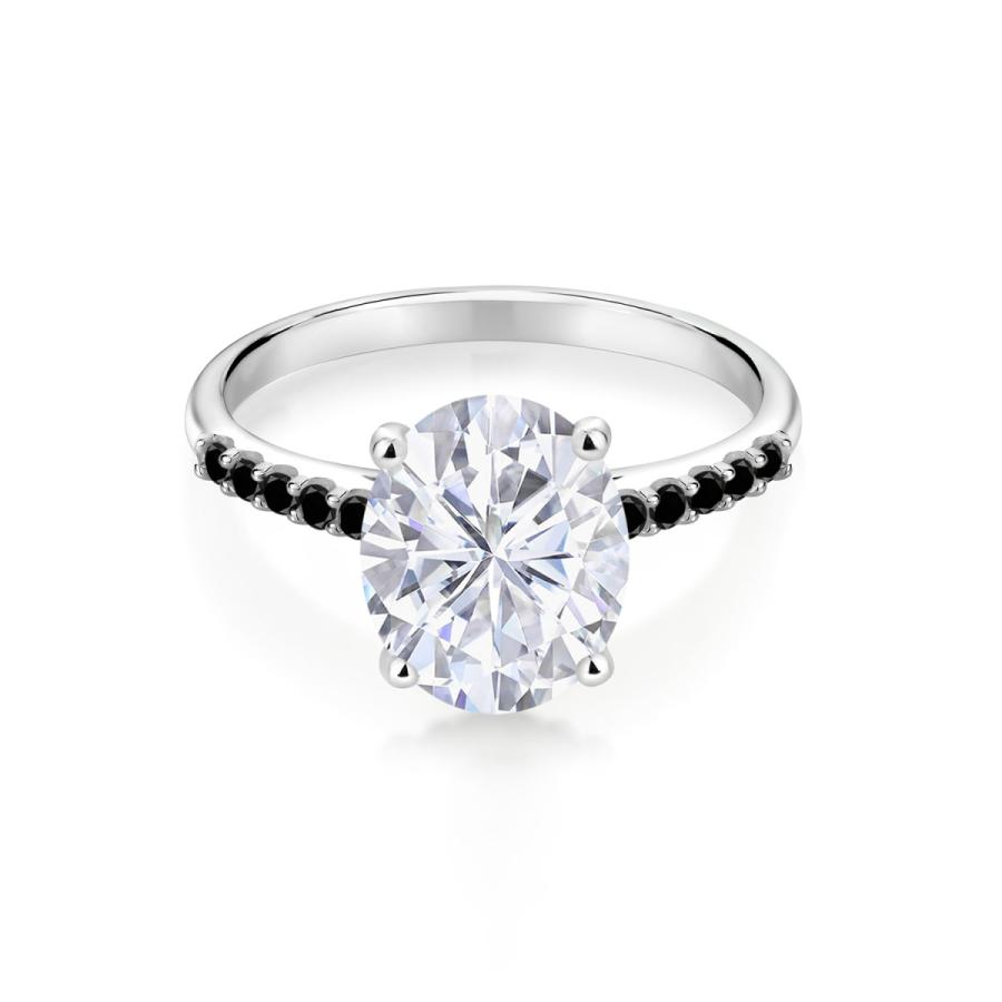 限定素材を使用 モアサナイト Forever Brilliant リング レディース 指輪 10金 ホワイトゴールド プレゼント 女性 ブランド 【H1340673442】(47268円)