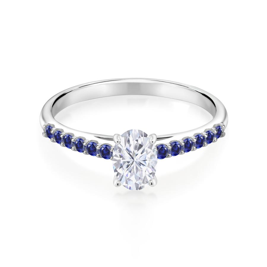 【正規販売店】 モアサナイト Forever Brilliant リング レディース 指輪 10金 ホワイトゴールド プレゼント 女性 ブランド 【7188924644】(25346円)