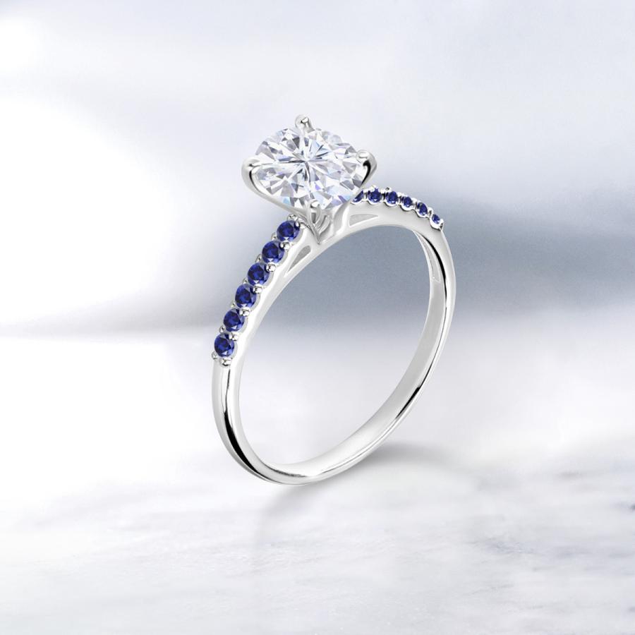 【正規販売店】 モアサナイト Forever Brilliant リング レディース 指輪 10金 ホワイトゴールド プレゼント 女性 ブランド 【7188924644】(25346円)