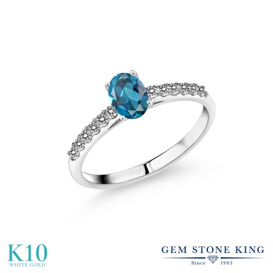 のオシャレな 天然 ロンドンブルートパーズ 指輪 レディース リング 10金 ホワイトゴールド マルチストーン 天然石 11月 誕生石 プレゼント 女性 Ijm 0441 Ov T Lbl Di W Wg10k Gem Stone King 通販 Yahoo ショッピング 最新の激安 Clinicagastroservice Com Br