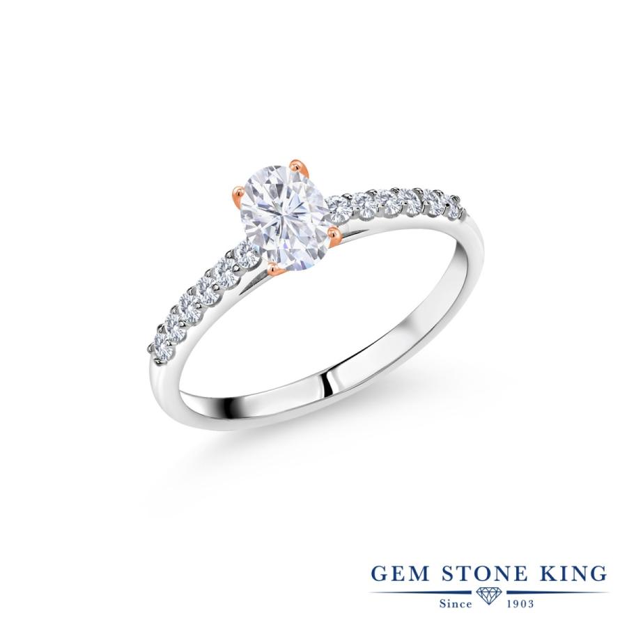 中古 リング 指輪 レディース ブランド 彼女 妻 クリスマスプレゼント ピンクゴールド シルバー925 10金とシルバー925 Brilliant Forever モアサナイト リング レディース 指輪 ブランド 人気 モアサナイト レディースアクセサリー Bomjesusdaserra Ba Gov Br