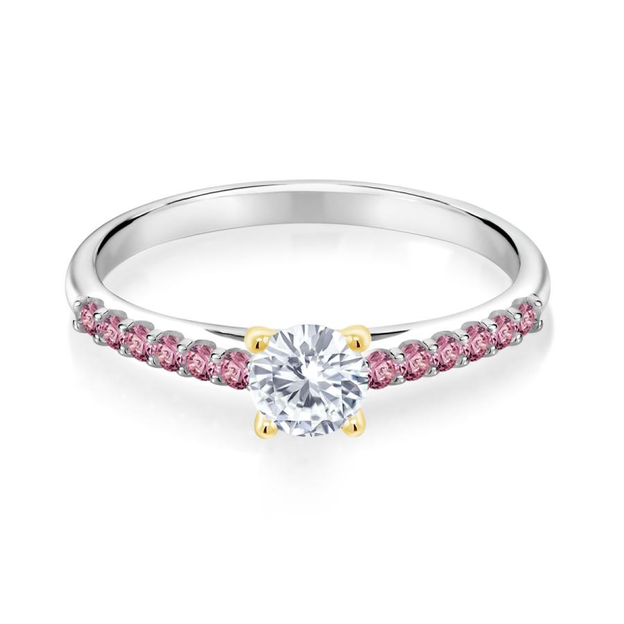 【新入荷】 モアサナイト Forever One DEF リング レディース 指輪 10金 ツートンゴールド プレゼント 女性 ブランド 【UOI1119424697】(39468円)