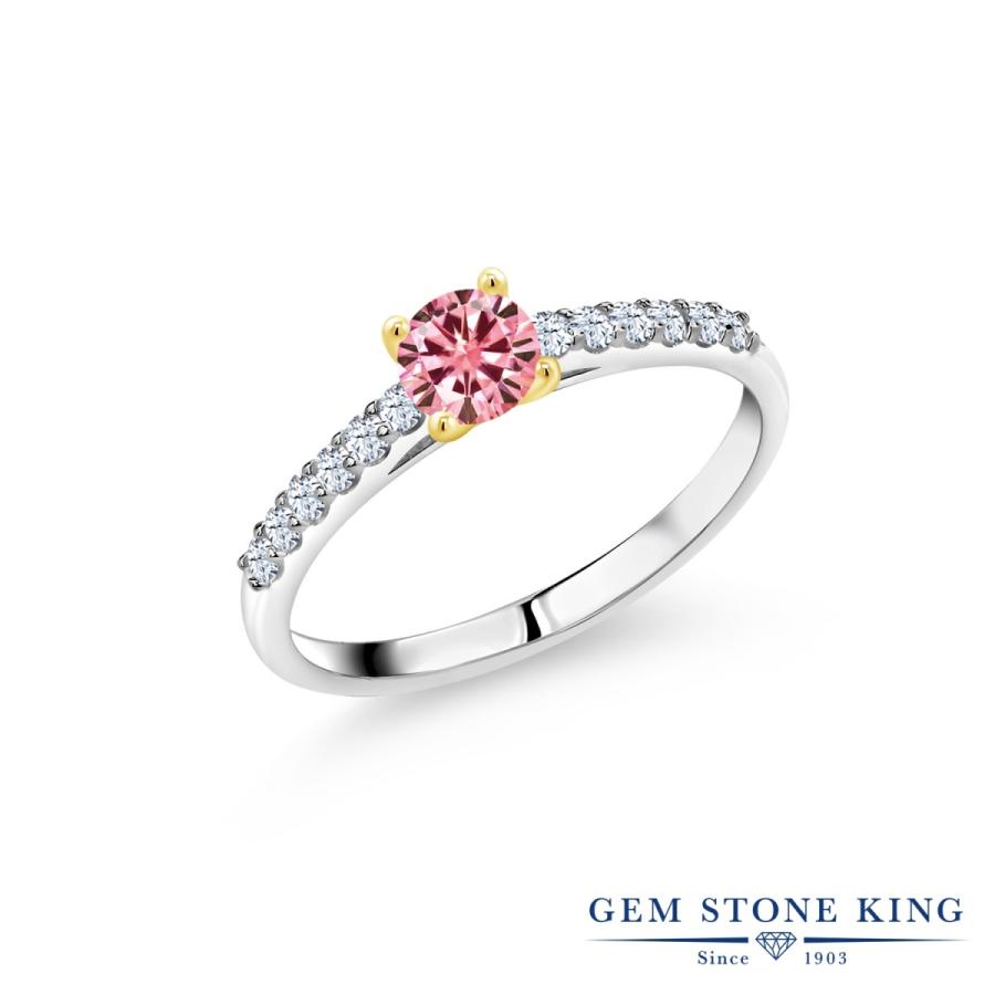 から厳選した レディース リング 指輪 モアサナイト ブランド 彼女 妻 クリスマスプレゼント ツートンゴールド 10金 モアサナイト ピンク リング レディース 指輪 ブランド 人気 レディースアクセサリー