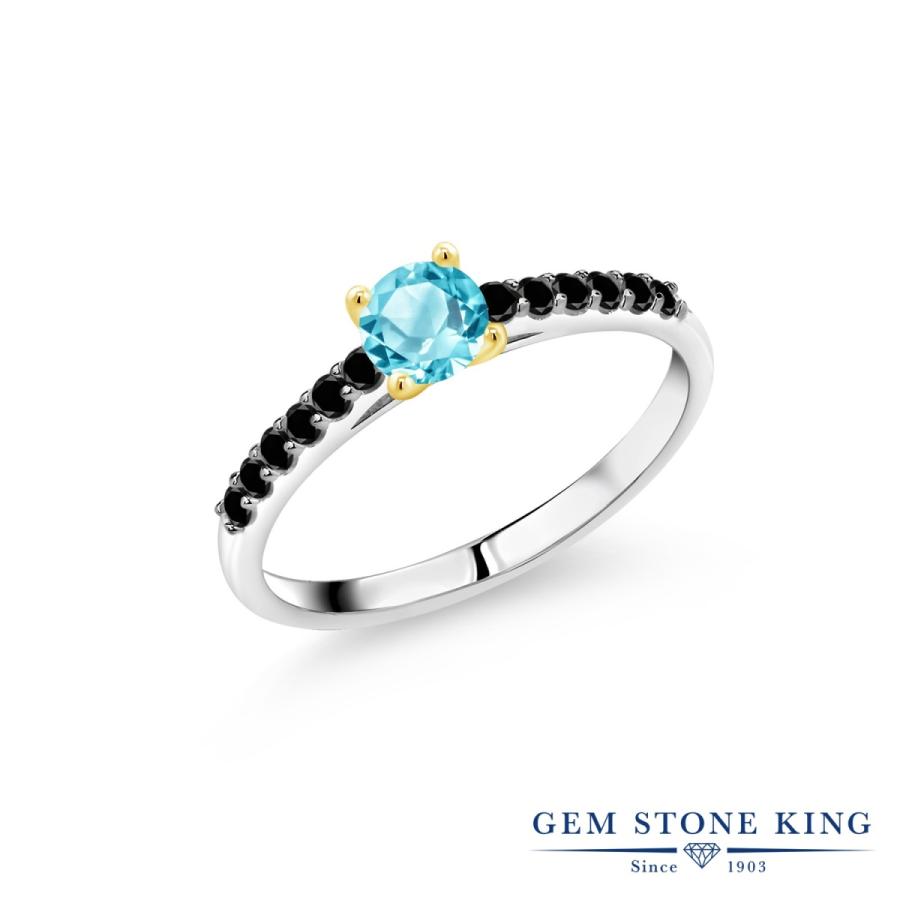 天然 スイスブルートパーズ リング レディース 指輪 天然石 11月 誕生石 お守り 誕生日プレゼント 女性 ブランド