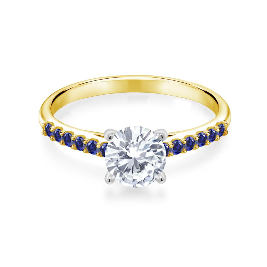 【タイムセール】 モアサナイト Forever One DEF リング レディース 指輪 10金 ツートンゴールド プレゼント 女性 ブランド 【Q1193790345】(42090円)