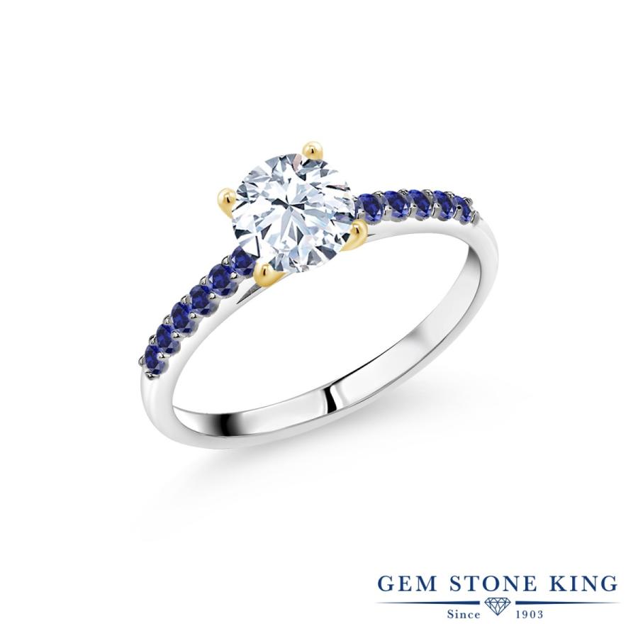 激安単価で 合成ホワイトサファイア 指輪 レディース リング イエローゴールド シルバー925 マルチストーン 9月 誕生石 プレゼント 女性 超特価激安 Area Com Gt