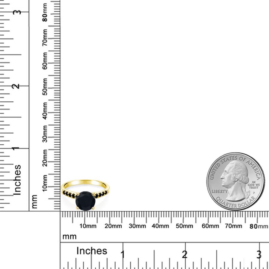天然 オニキス リング レディース 指輪 10金 イエローゴールド 天然石 8月 誕生石 ブランド