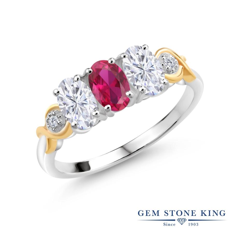 シンセティック ルビー リング レディース 指輪 7月 誕生石 お守り 誕生日プレゼント 女性 ブランド