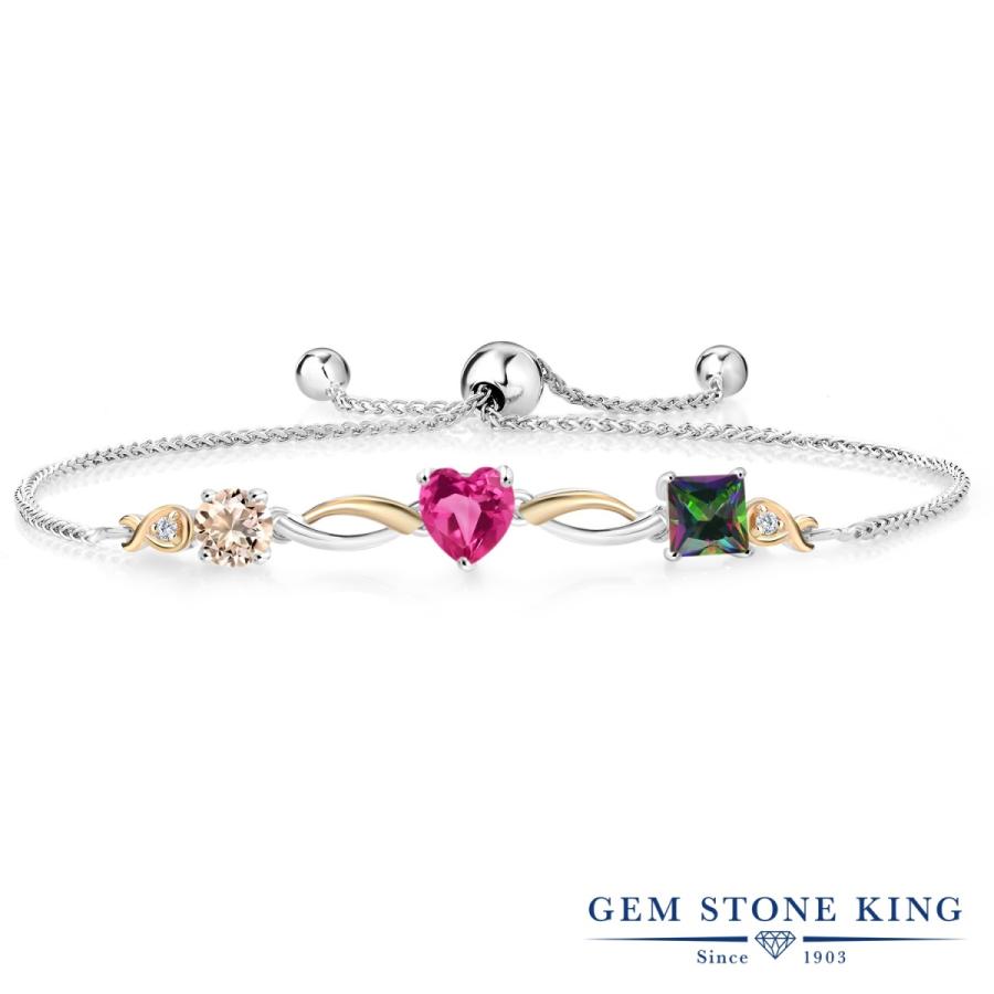 天然 モルガナイト ブレスレット レディース 天然石 4月 誕生石 お守り 誕生日プレゼント 女性 40代 50代 ブランド