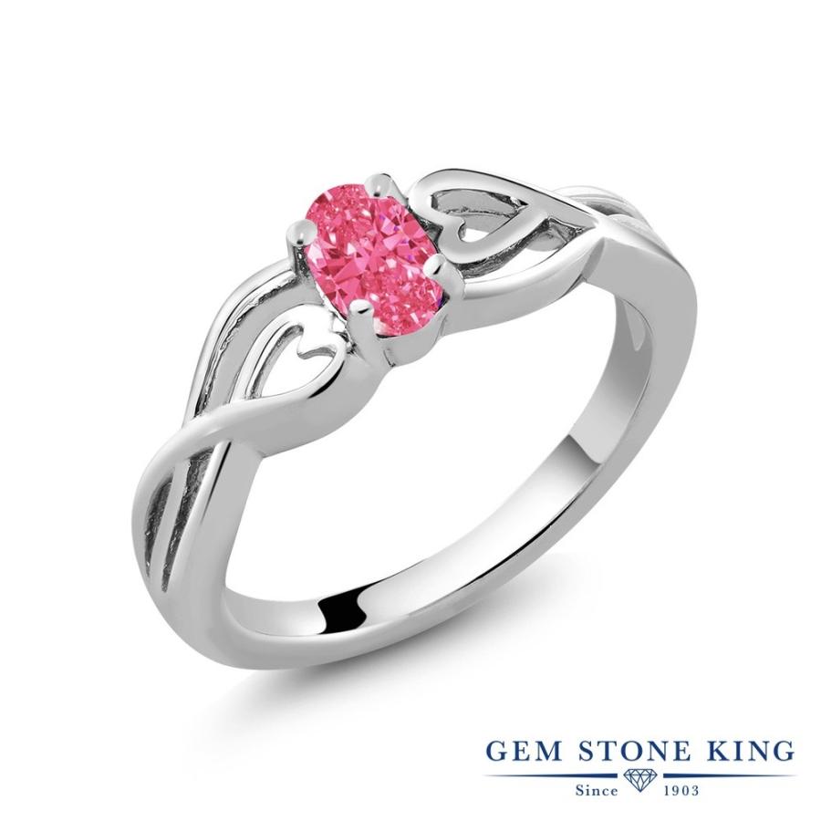 ファンシーピンク ジルコニア リング レディース 指輪 CZ プレゼント 女性 ブランド