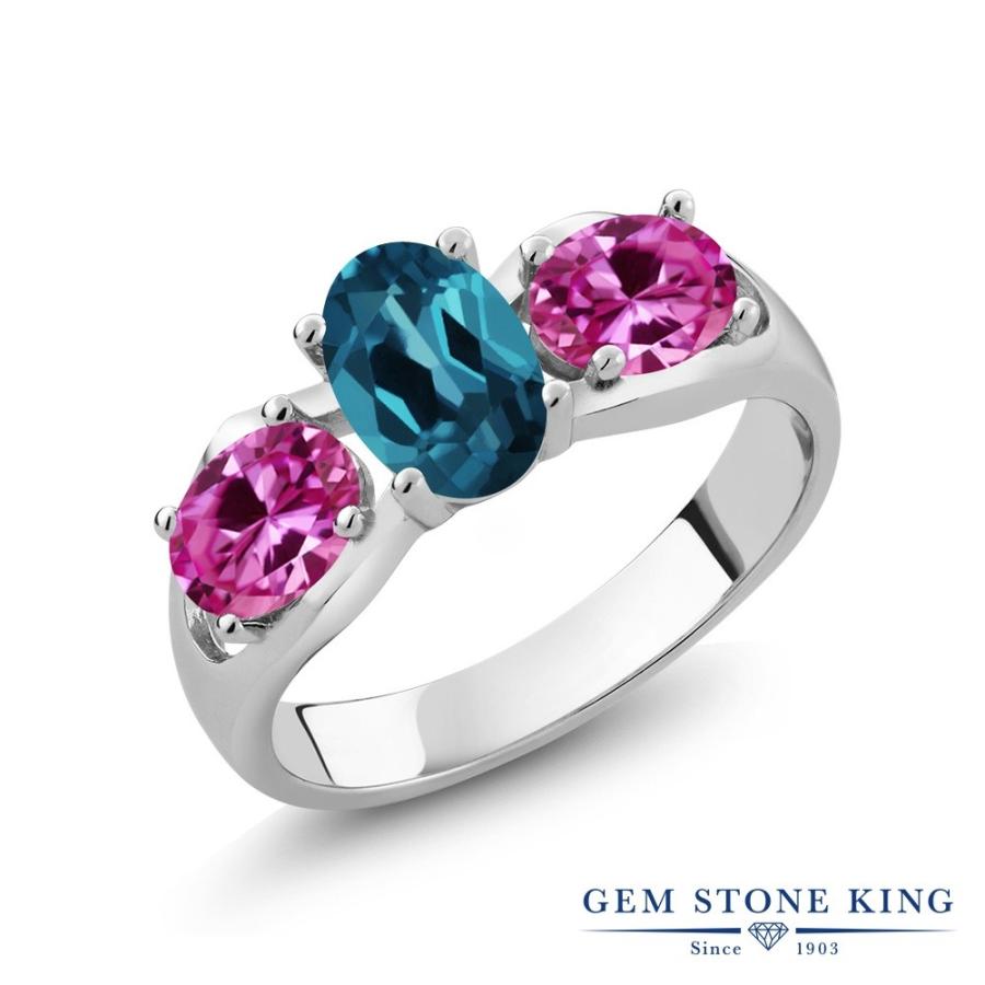 天然 ロンドンブルートパーズ リング レディース 指輪 天然石 11月 誕生石 お守り 誕生日プレゼント 女性 ブランド