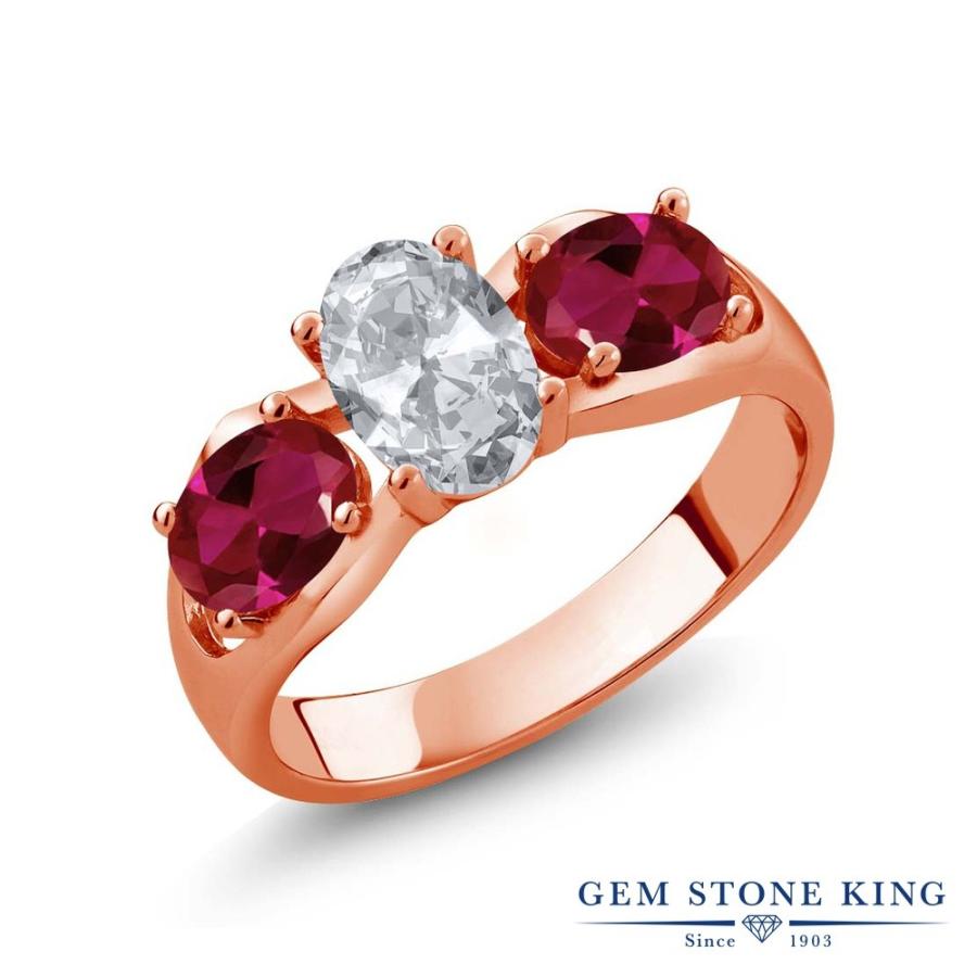 天然 ホワイトトパーズ リング レディース 指輪 ピンクゴールド 加工 天然石 11月 誕生石 お守り 誕生日プレゼント 女性 ブランド