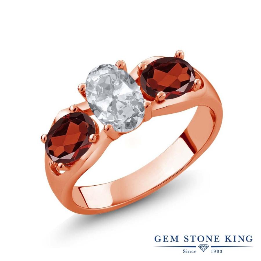 天然 ホワイトトパーズ リング レディース 指輪 ピンクゴールド 加工 天然石 11月 誕生石 お守り 誕生日プレゼント 女性 ブランド