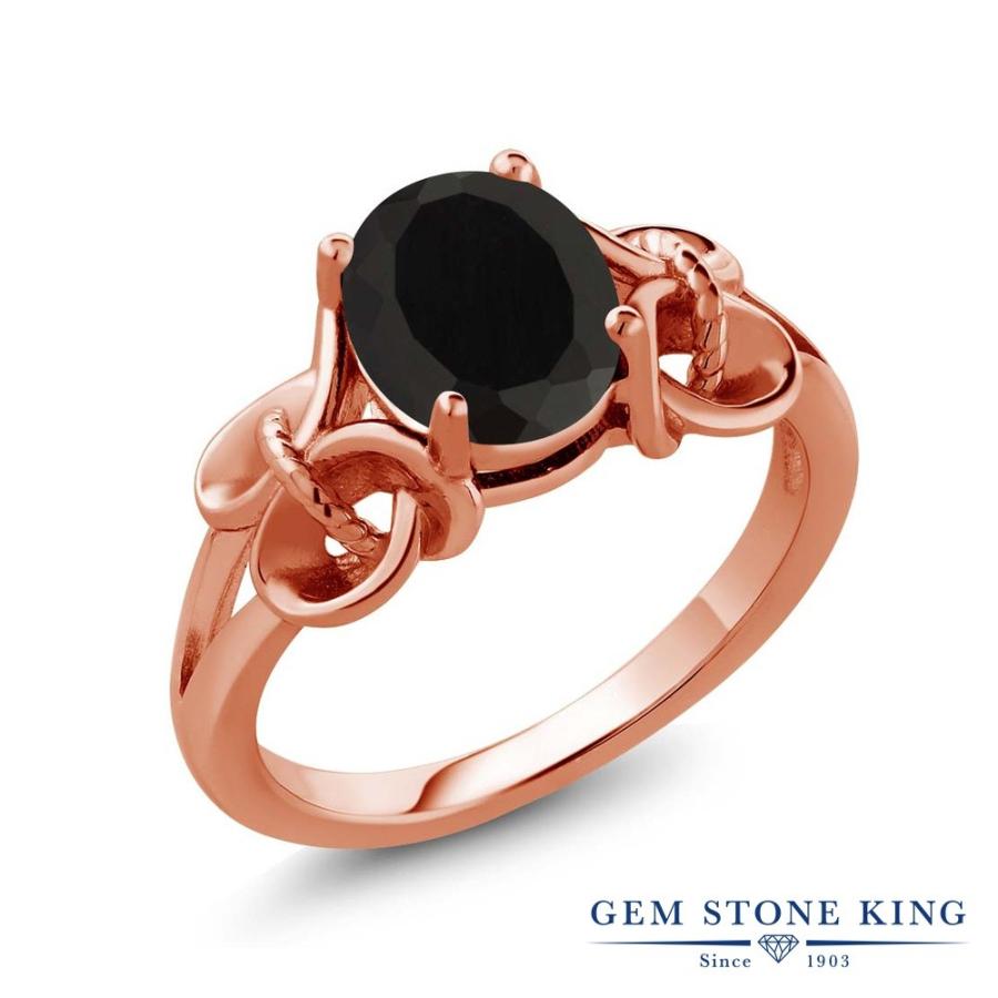 天然 オニキス リング レディース 指輪 ピンクゴールド 加工 天然石 8月 誕生石 お守り 誕生日プレゼント 女性 ブランド