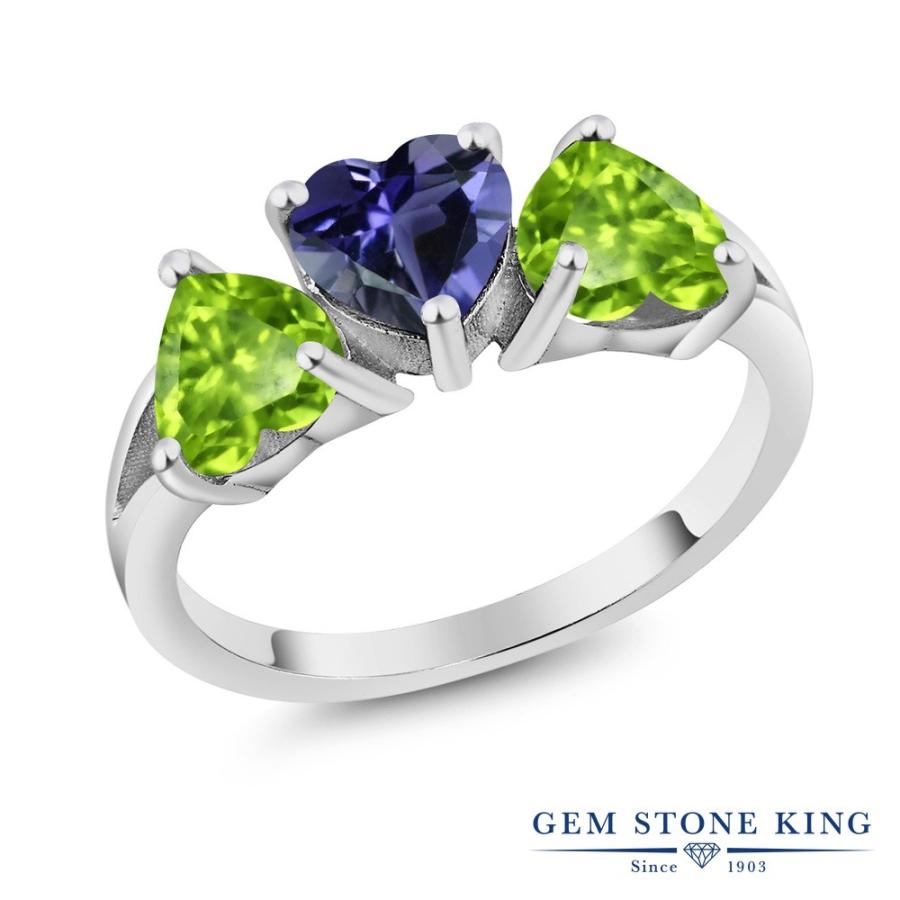 天然 アイオライト リング レディース 指輪 天然石 3月 誕生石 お守り 誕生日プレゼント 女性 ブランド 1.56カラット 天然石 ミスティックトパーズ リング 指輪 レディース