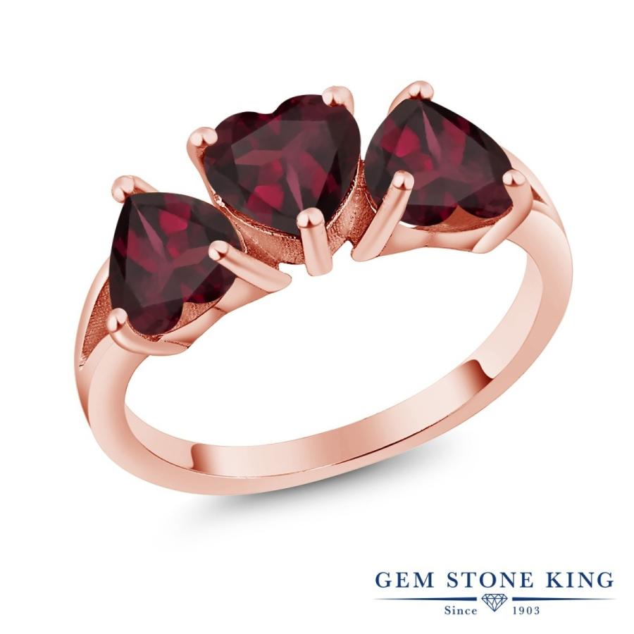 天然 ロードライト ガーネット リング レディース 指輪 ピンクゴールド 加工 天然石 お守り ブランド