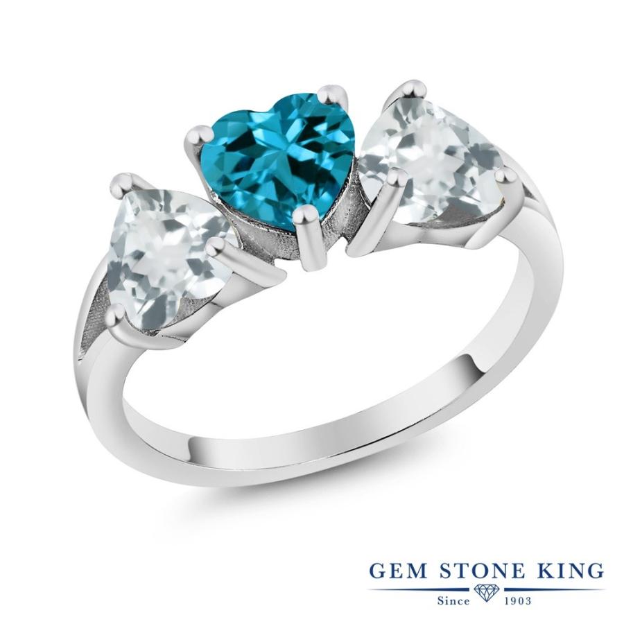 天然 ロンドンブルートパーズ リング レディース 指輪 天然石 11月 誕生石 お守り 誕生日プレゼント 女性 ブランド